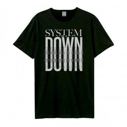 Front - Amplified Unisex Adult Statue Ripples Systems Of A Down T-Shirt