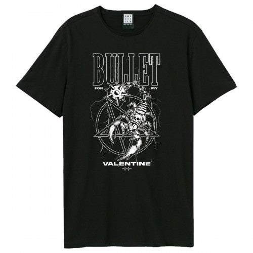 Front - Amplified Unisex Adult Flail Scorpion Bullet For My Valentine T-Shirt