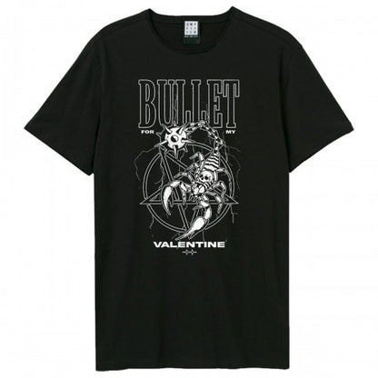 Front - Amplified Unisex Adult Flail Scorpion Bullet For My Valentine T-Shirt