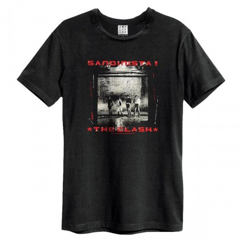 Front - Amplified Unisex Adult Sandinista The Clash T-Shirt