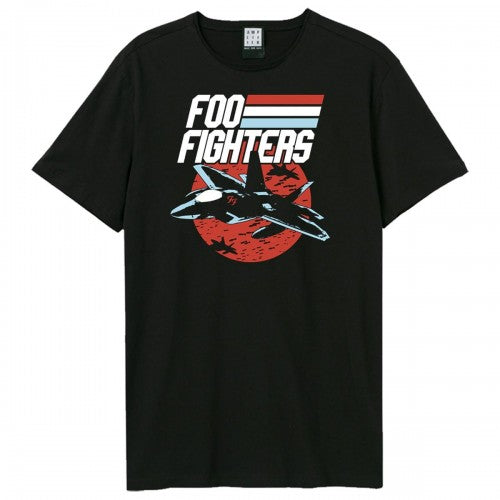 Front - Amplified Unisex Adult Top Dave Foo Fighters T-Shirt