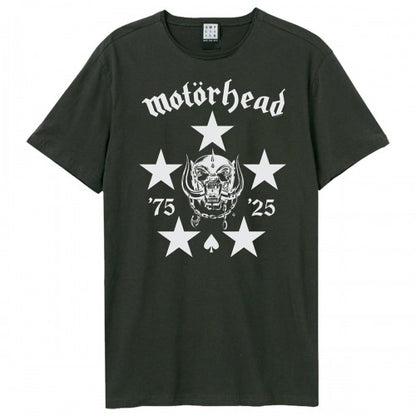 Front - Amplified Unisex Adult 50th Motorhead Stars T-Shirt