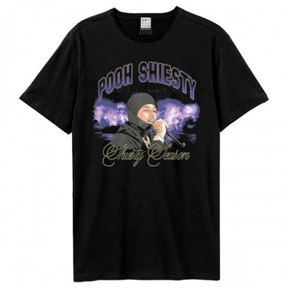 Front - Amplified Unisex Adult Lightning Pooh Shiesty T-Shirt