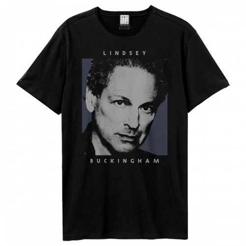 Front - Amplified Unisex Adult Profile Lindsey Buckingham T-Shirt