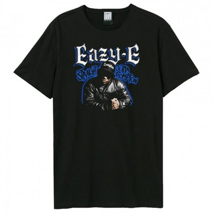 Front - Amplified Unisex Adult Street Art Eazy-E T-Shirt