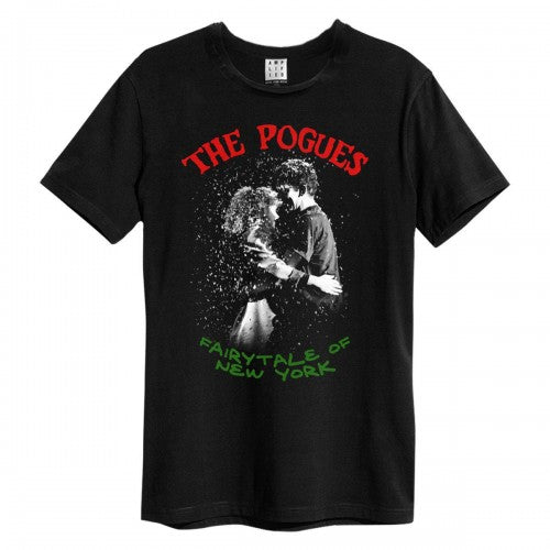 Front - Amplified Unisex Adult Fairytale In Colour The Pogues T-Shirt