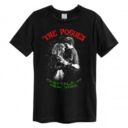Front - Amplified Unisex Adult Fairytale In Colour The Pogues T-Shirt