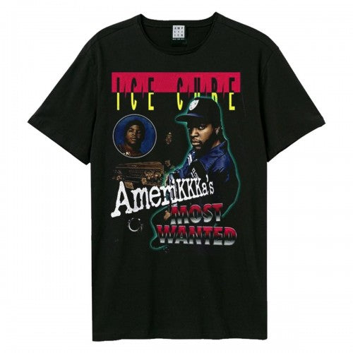 Front - Amplified Unisex Adult Amerikkka´s Most Wanted Ice Cube T-Shirt