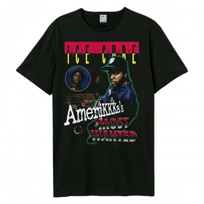 Front - Amplified Unisex Adult Amerikkka´s Most Wanted Ice Cube T-Shirt