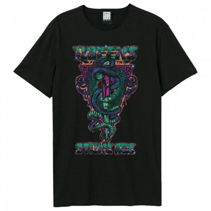 Front - Amplified Unisex Adult Serpent Triangle Queens Of The Stone Age T-Shirt
