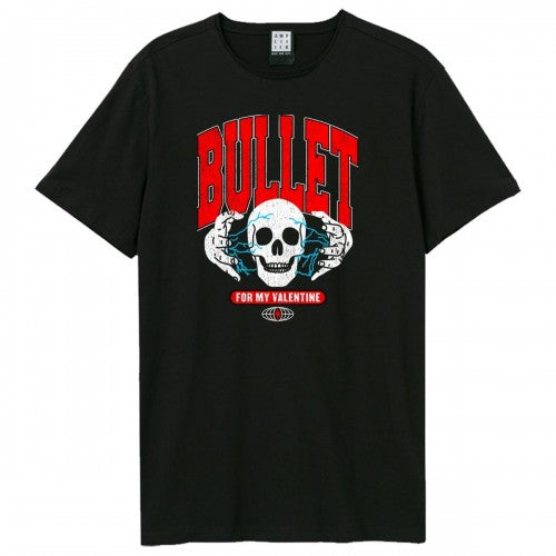 Front - Amplified Unisex Adult Electric Skull Bullet For My Valentine T-Shirt