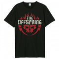 Front - Amplified Unisex Adult Skull Logo The Offspring T-Shirt
