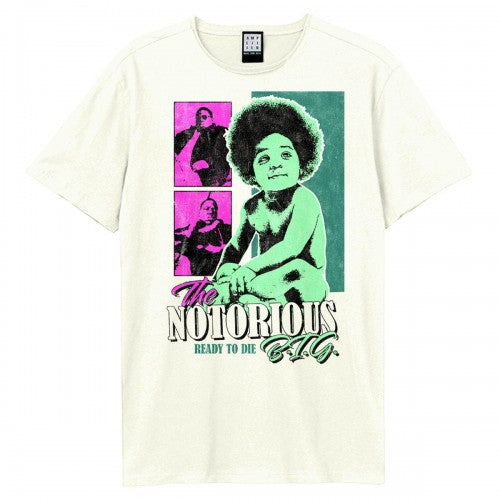 Front - The Notorious B.I.G Unisex Adult Ready To Die Baby Biggie T-Shirt