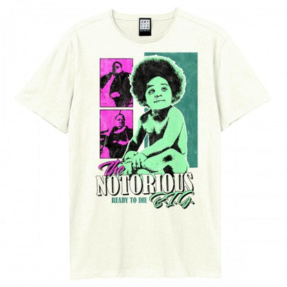 Front - The Notorious B.I.G Unisex Adult Ready To Die Baby Biggie T-Shirt
