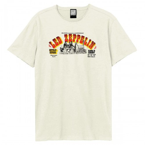 Front - Amplified Unisex Adult Express Led Zeppelin T-Shirt