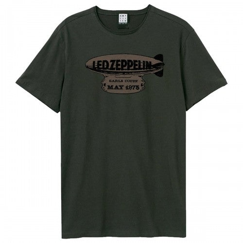 Front - Amplified Unisex Adult May 1975 Led Zeppelin T-Shirt