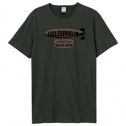 Front - Amplified Unisex Adult May 1975 Led Zeppelin T-Shirt