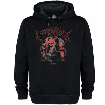 Front - Amplified Unisex Adult Wolf Bad Omens Hoodie