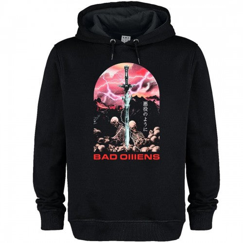 Front - Amplified Unisex Adult Fantasy Sword Bad Omens Hoodie