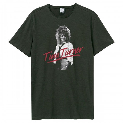 Front - Amplified Unisex Adult Tie Affair Tina Turner T-Shirt