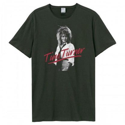 Front - Amplified Unisex Adult Tie Affair Tina Turner T-Shirt