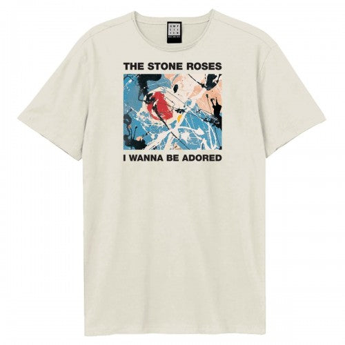 Front - Amplified Unisex Adult I Wanna Be Adored The Stone Roses T-Shirt