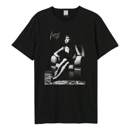 Front - Amplified Unisex Adult Queen Of Camden Amy Winehouse T-Shirt