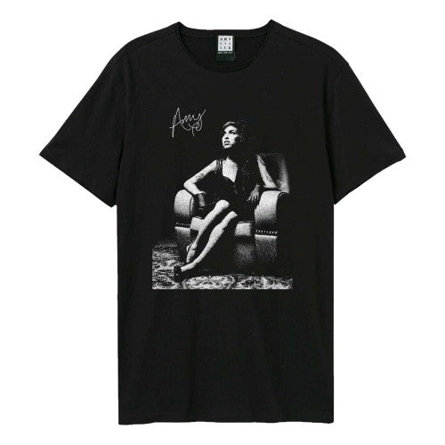 Front - Amplified Unisex Adult Queen Of Camden Amy Winehouse T-Shirt