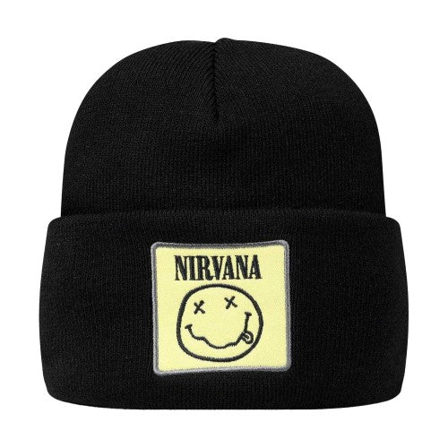 Front - Amplified Nirvana Logo Beanie