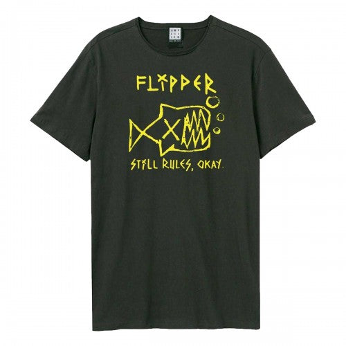 Front - Amplified Unisex Adult Still Rules Flipper T-Shirt