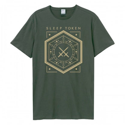 Front - Amplified Unisex Adult Emergence Feathered Host Sleep Token T-Shirt