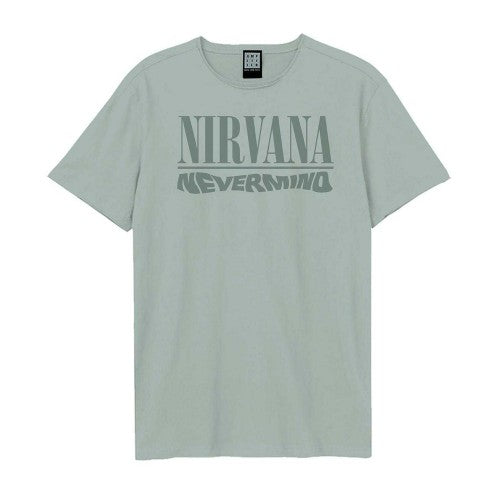 Front - Amplified Unisex Adult Nevermind Nirvana T-Shirt
