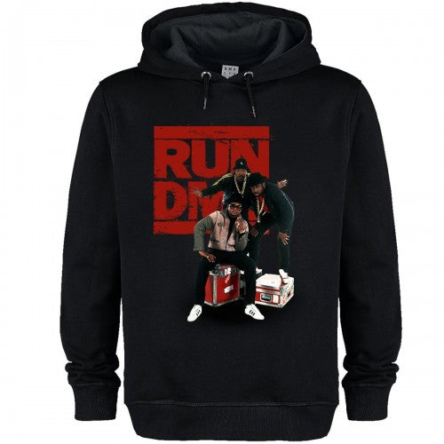Front - Amplified Unisex Adult Crate Run DMC Hoodie