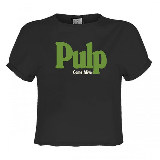 Front - Amplified Womens/Ladies Come Alive Pulp Crop Top