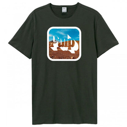 Front - Amplified Unisex Adult Mirror Sign Pulp T-Shirt