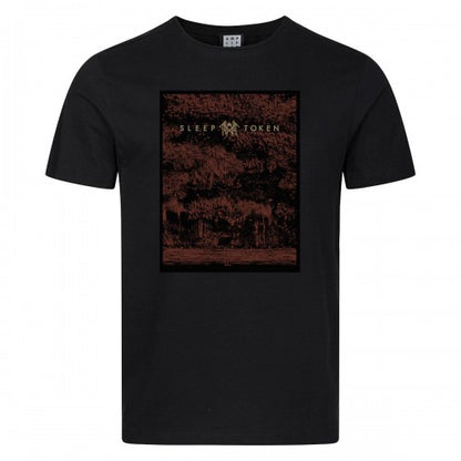 Front - Amplified Unisex Adult Flamingo Sleep Token T-Shirt