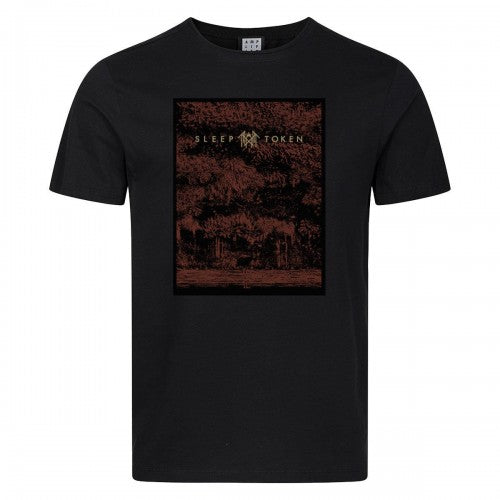 Front - Amplified Unisex Adult Flamingo Sleep Token T-Shirt