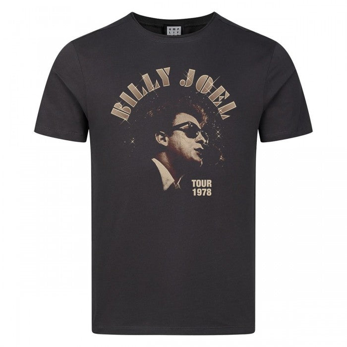Front - Amplified Unisex Adult 78 Tour Billy Joel T-Shirt