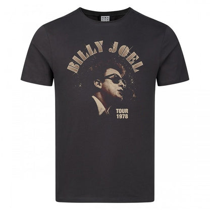 Front - Amplified Unisex Adult 78 Tour Billy Joel T-Shirt