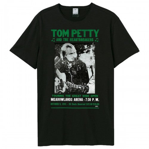 Front - Amplified Unisex Adult Meadowlands Arena Tom Petty & The Heartbreakers T-Shirt