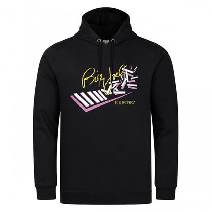Front - Amplified Unisex Adult Tour 1987 Billy Joel Hoodie