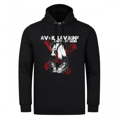Front - Amplified Unisex Adult Under My Skin Boots Hoodie