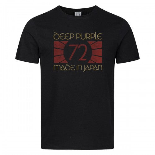 Front - Amplified Unisex Adult 1972 Deep Purple T-Shirt