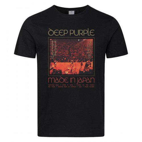 Front - Amplified Unisex Adult Made In Japan Deep Purple T-Shirt