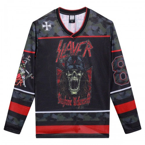 Front - Amplified Unisex Adult Slayer Hockey Jersey