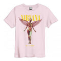 Front - Amplified Womens/Ladies In Utero Nirvana T-Shirt