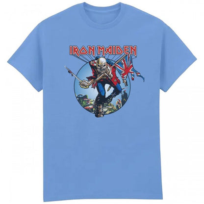 Front - Amplified Unisex Adult The Trooper Iron Maiden T-Shirt