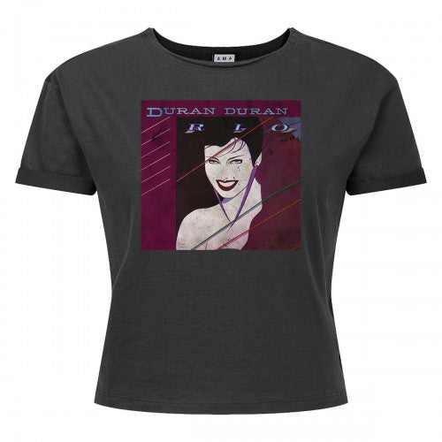 Front - Amplified Womens/Ladies Rio Duran Duran Crop Top