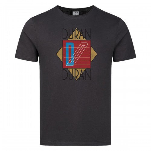 Front - Amplified Unisex Adult Duran Duran Logo T-Shirt