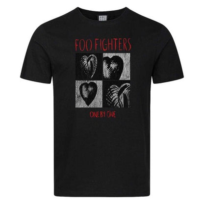Front - Amplified Unisex Adult One By One Foo Fighters T-Shirt
